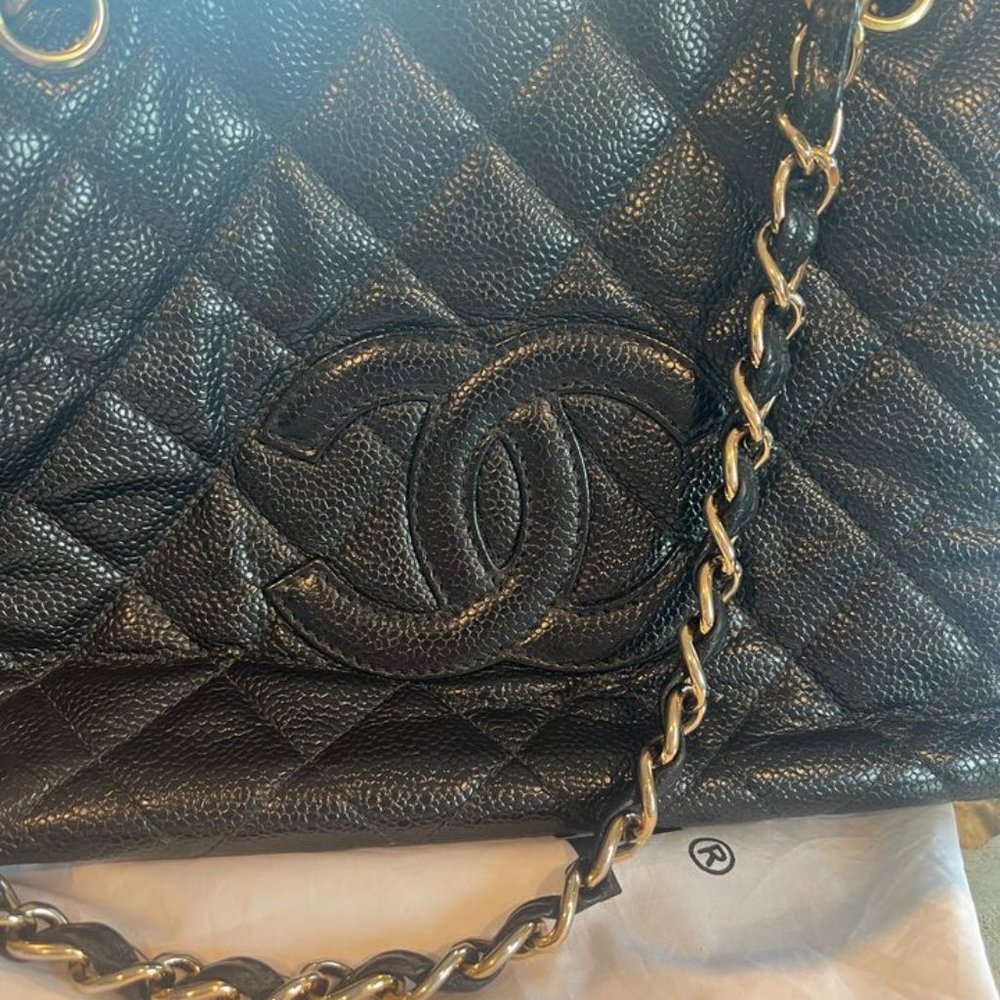 SALE PRICE!!!! Chanel Petit Timeless Tote Vintage Bag - Picture 4 of 9